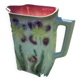 Old iris slip pitcher