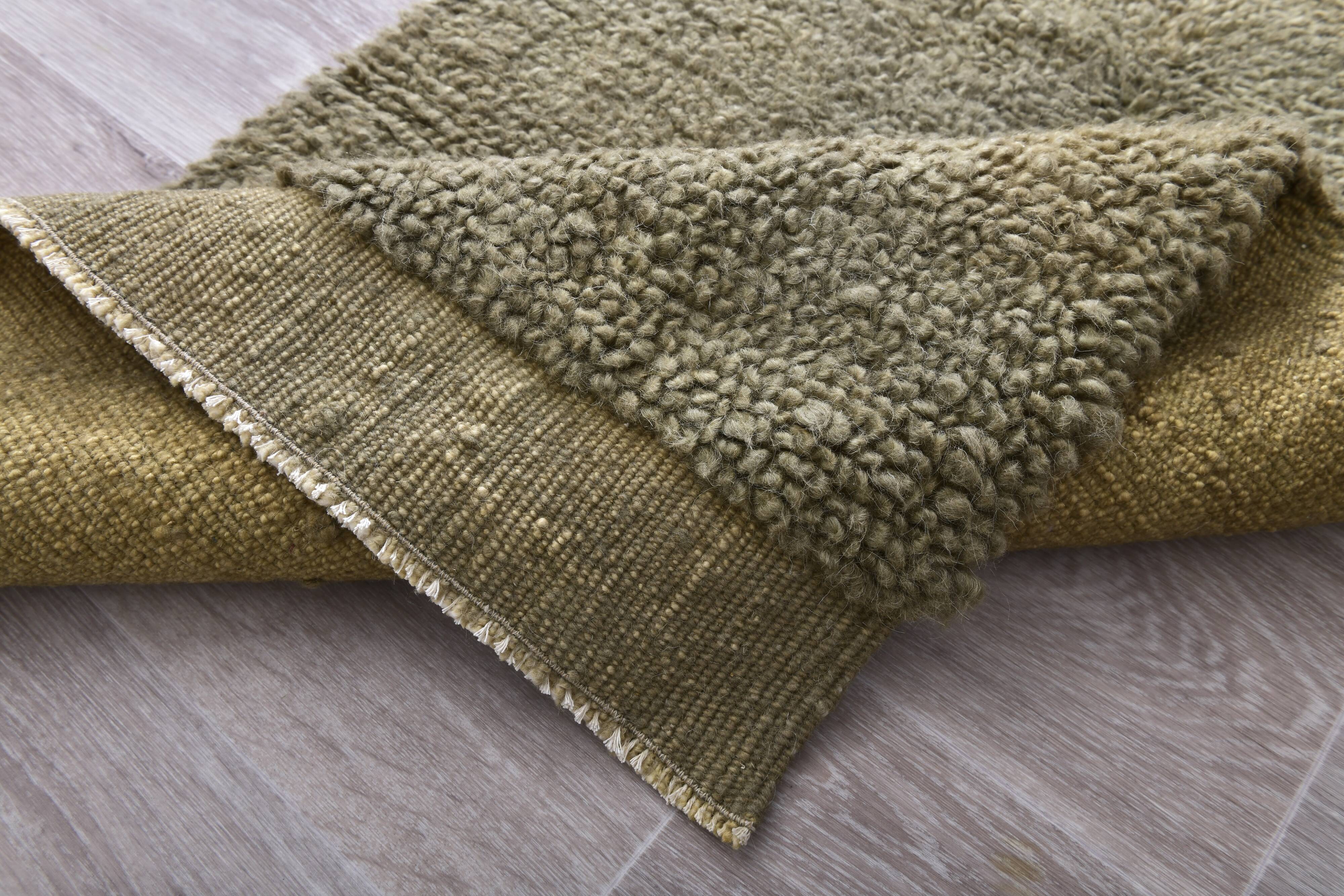 Green Moroccan Berber Runner Rug 66x298Cm SK 241297