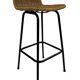 Tabouret de bar vintage Dirk van Sliedregt Rohe Noordwolde 1960 Pays-Bas