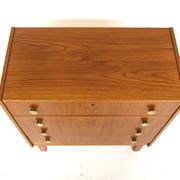 Commode scandinave en teck, Suède 1960