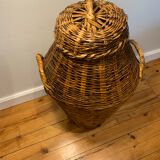 Wicker amphora