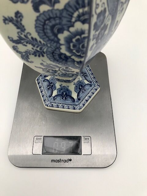 Baluster vase bosch delft signed