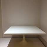 Coffee table tulip feet Stamp Nurieux, France, year 1970