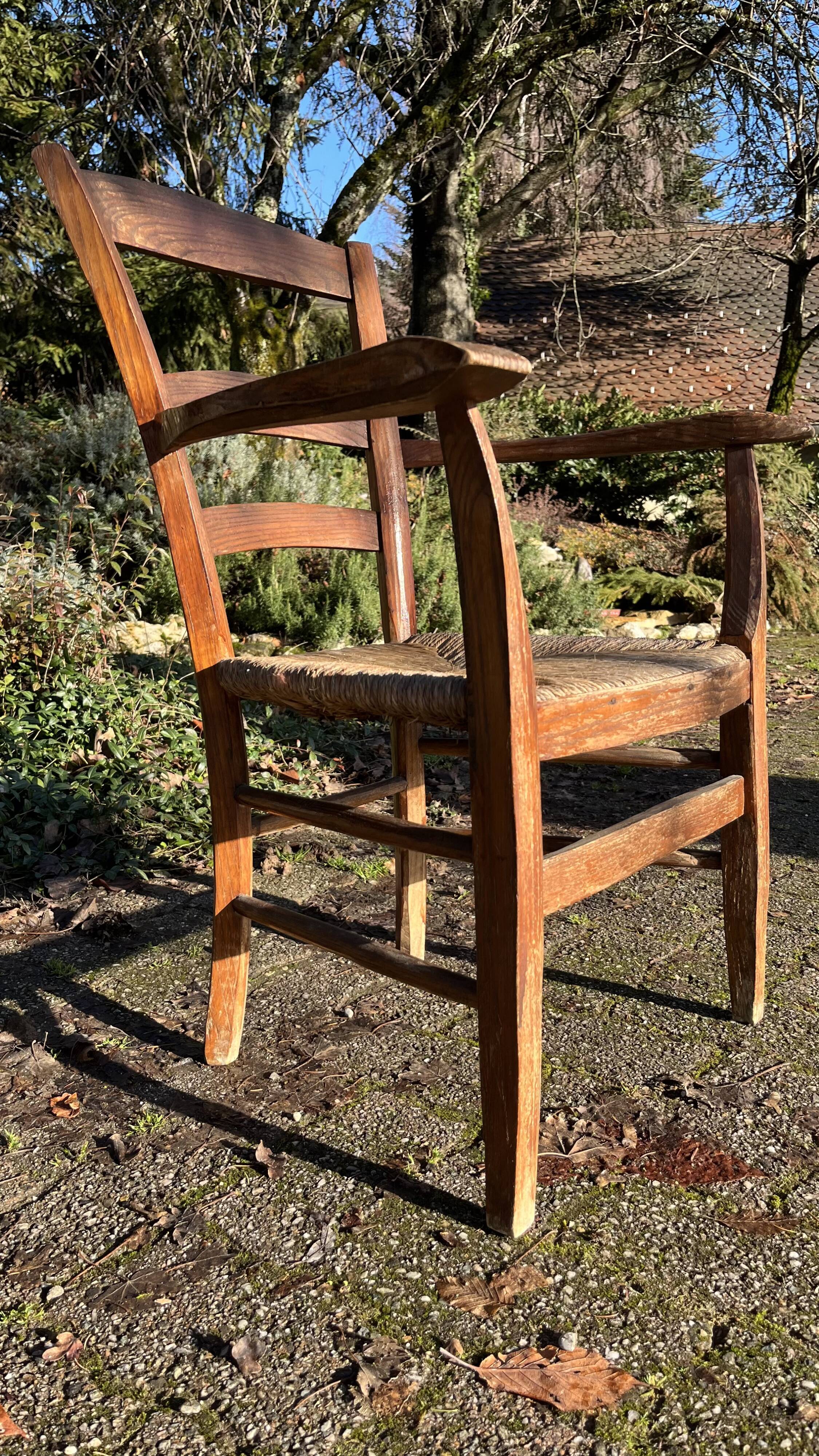 Fauteuil campagnard ancien