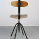 Pair of  swivel chairs industrial black, 1960s