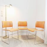 6 40/4 Chairs by David Rowland for Howe