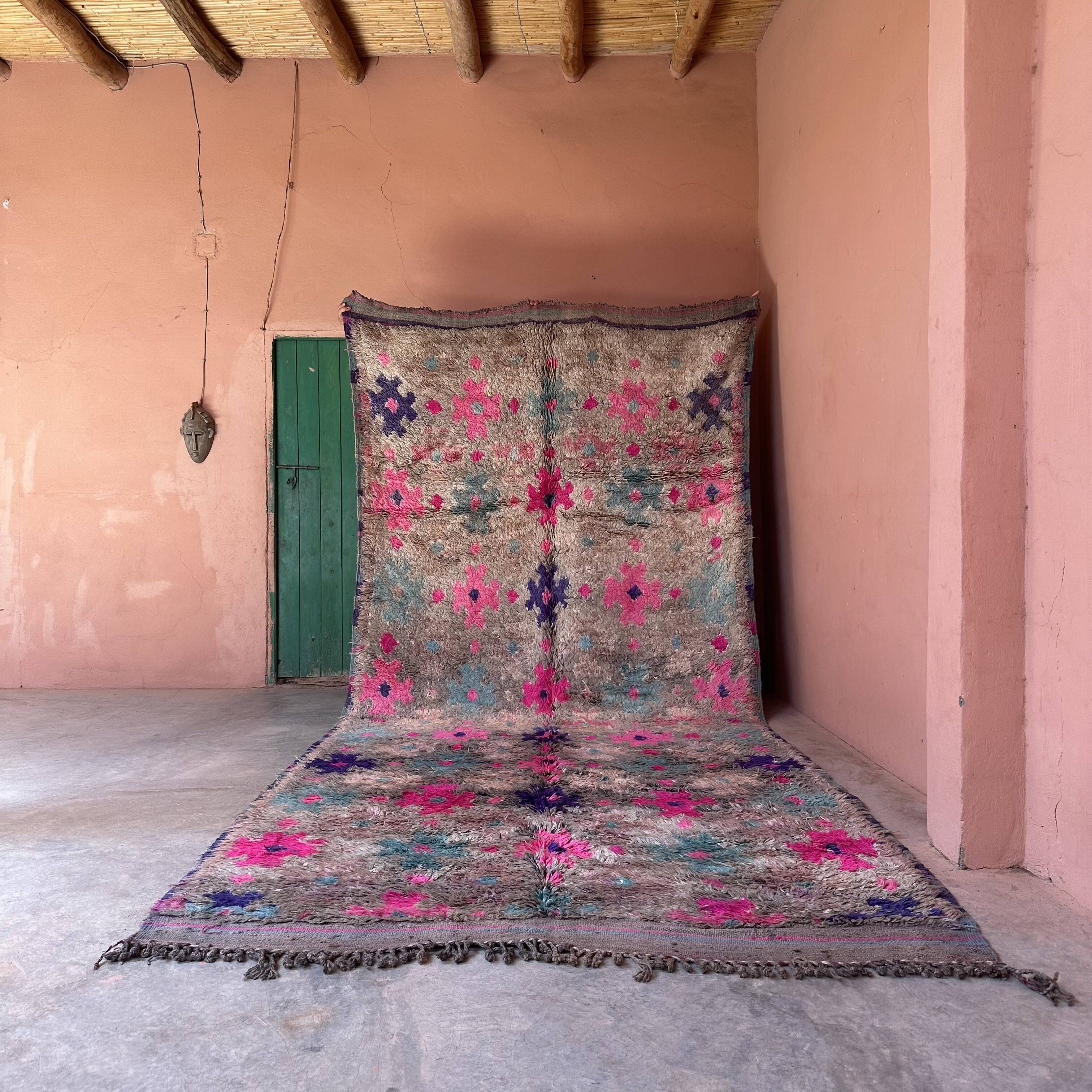 Talsint colorful Berber rug - 433 x 189 cm