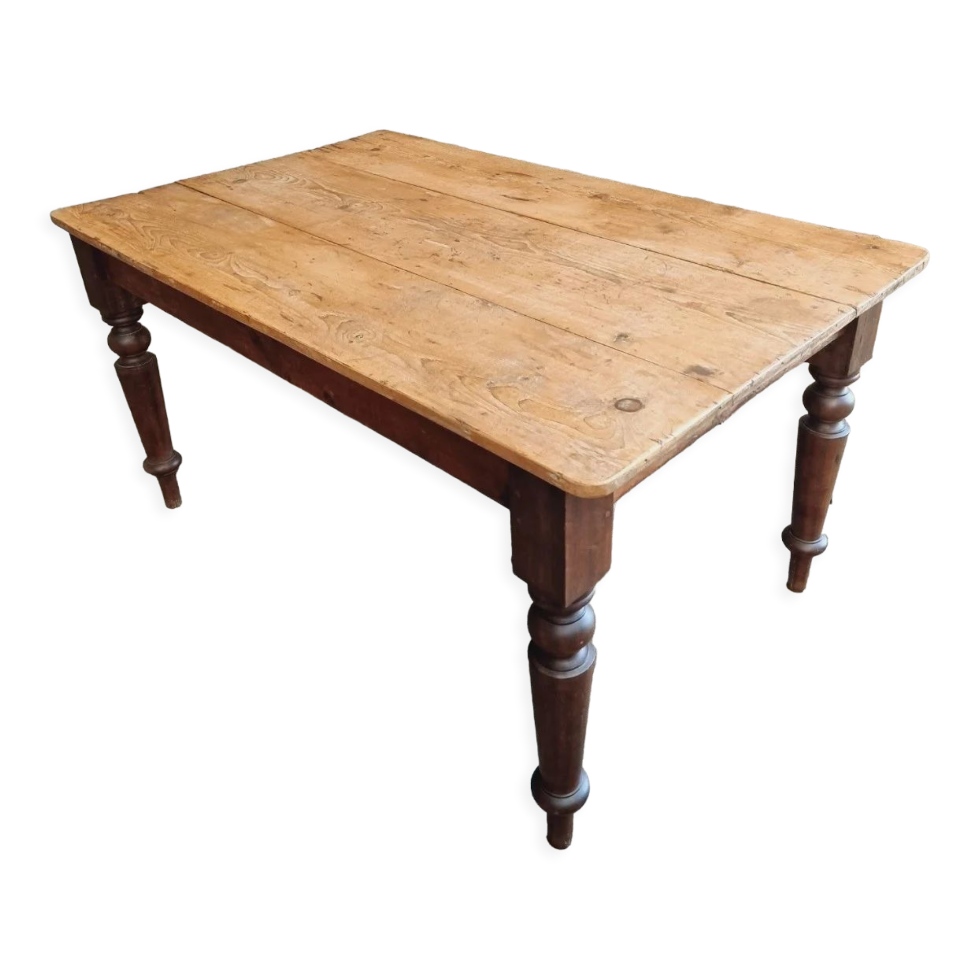 Antique dining table 92 x 154 cm