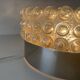 Round bubble glass wall lamp or flush mount by Limburg, 1960s, Germany