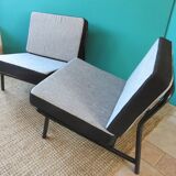 Paire de meridiennes 1950