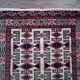 Handmade Persian Beluch rug 80x60cm