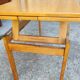 Modular vintage Scandinavian dining table in oak, 1970s.