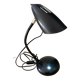 Black metal desk lamp 1960
