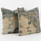 Set of 2 vintage Turkish cushion covers 48x51 cm