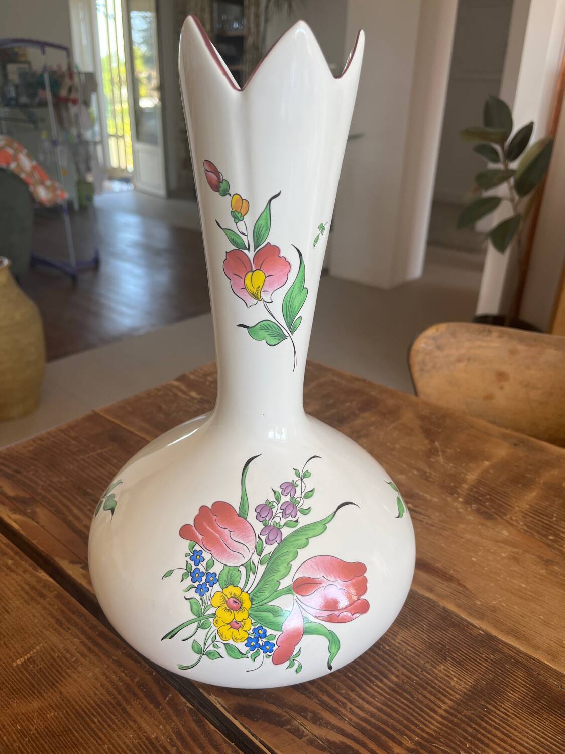 Vase Keller et Guérin Luneville