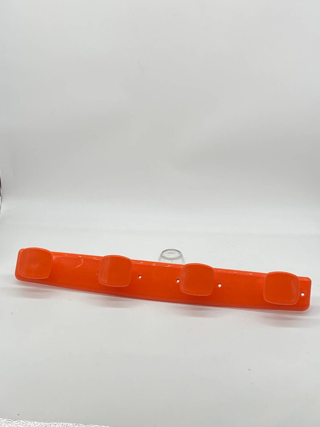 Vintage coat rack / Syla / orange plastic 🧡
