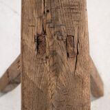 Small antique bench in primitive style (circa 1870) #37