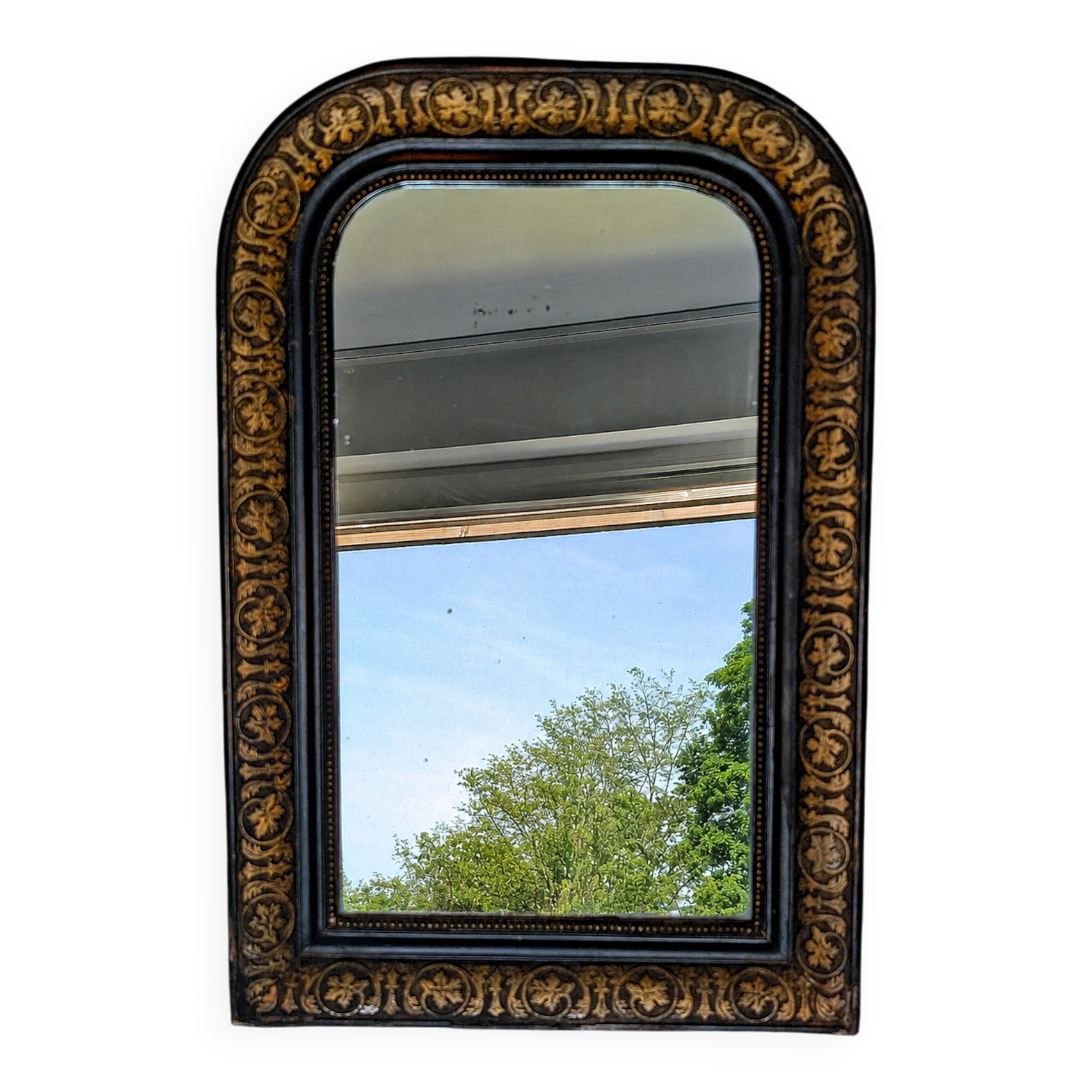 Miroir Napoléon III à décor néo-Renaissance, XIXe siècle
