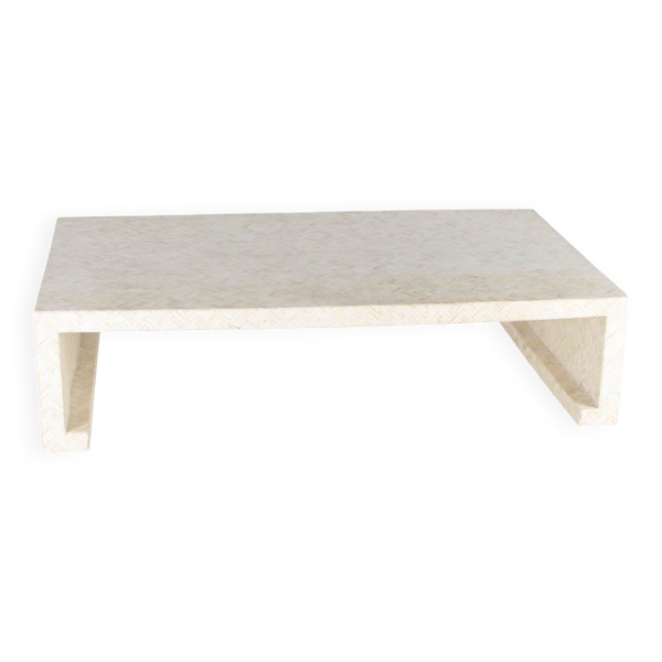Table de salon en os