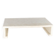 Coffee table in bone.