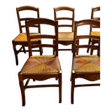 Chaise anciennes en paille