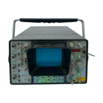 Oscilloscope enertec schlumberger type 5220 serie 703188 n 581