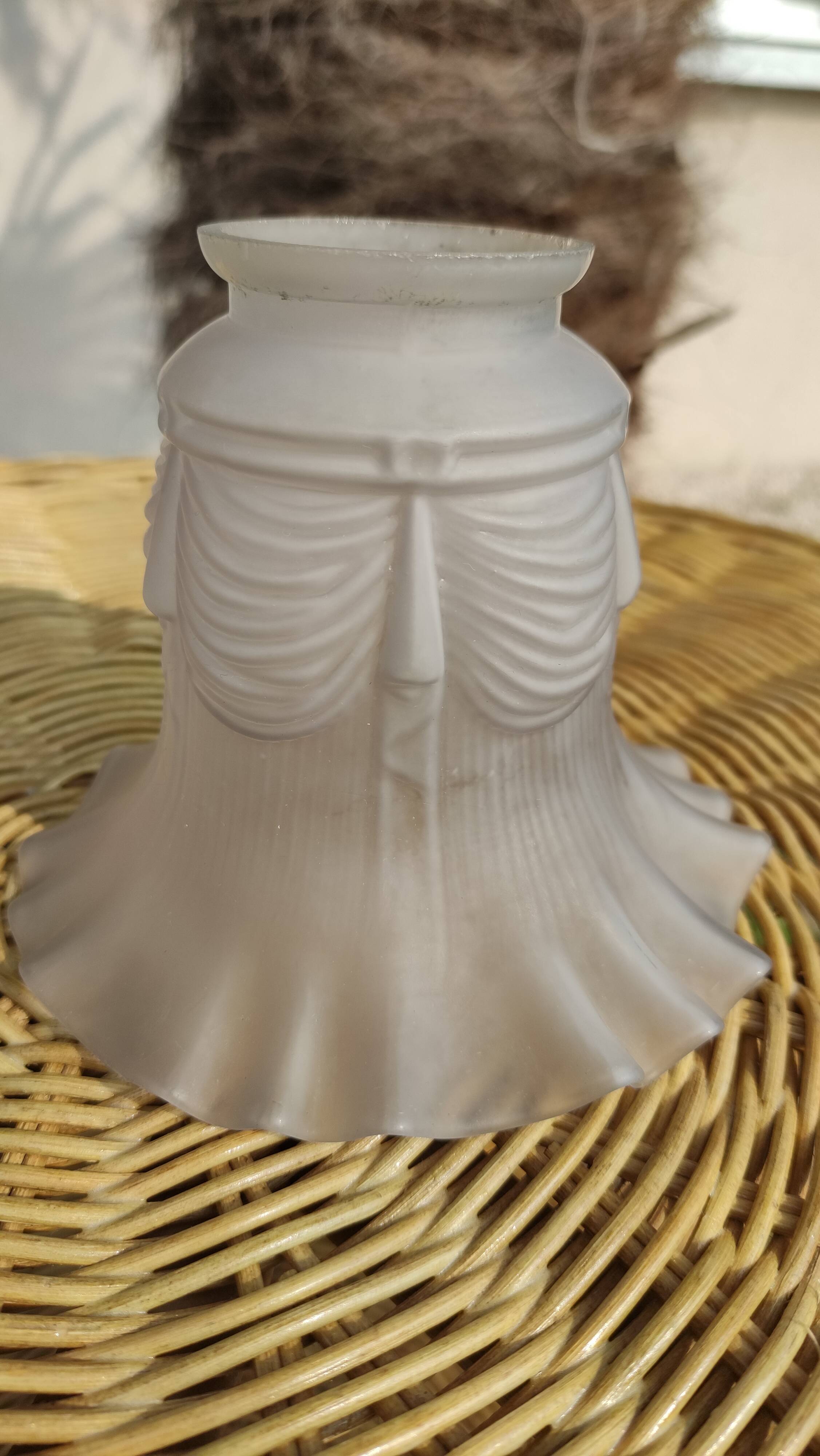 Lampe tulipe art déco