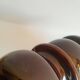 Tellor vase 70s brown old vintage