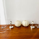 Set of 2 cocoon table lamps