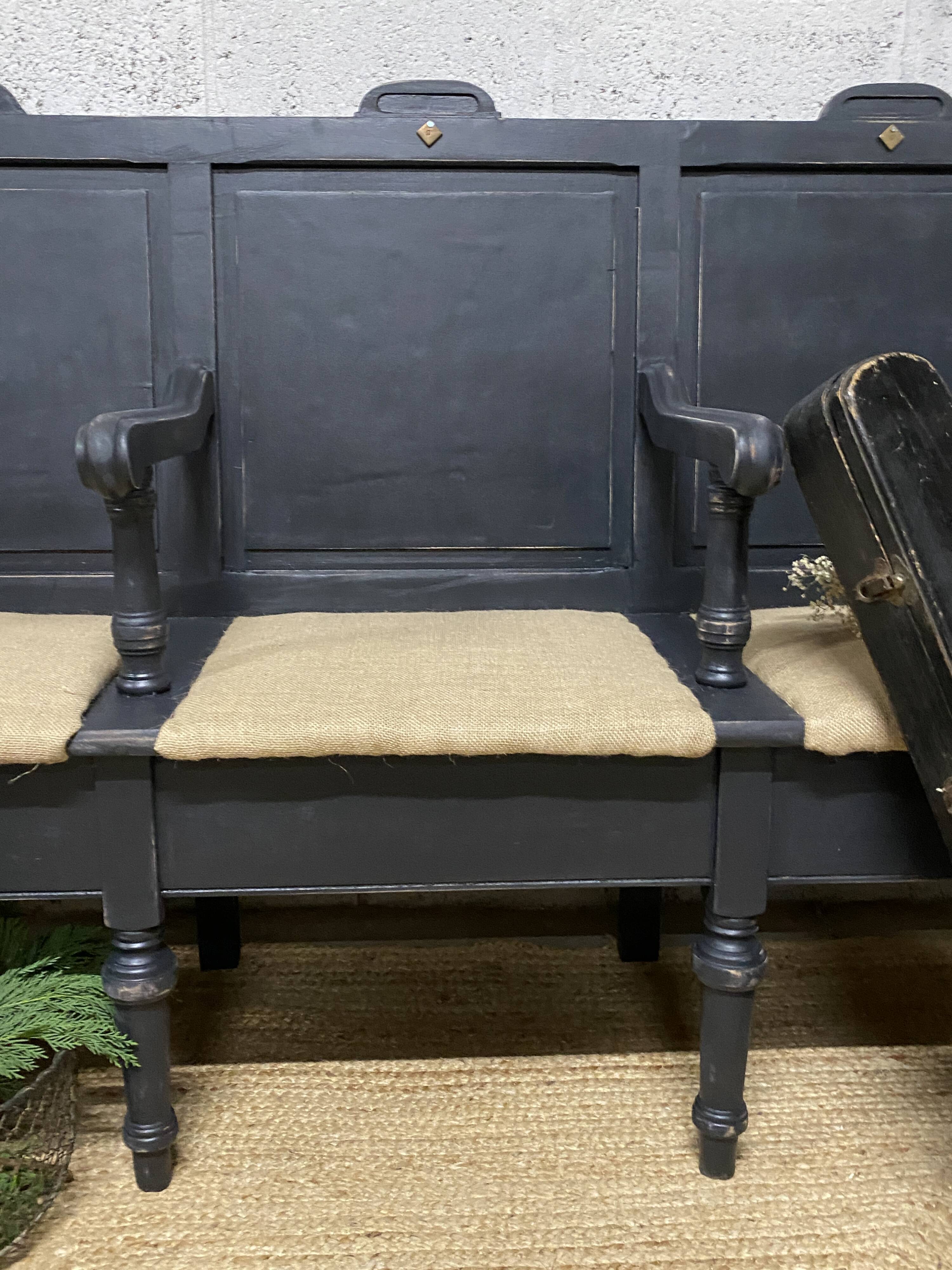 Banquette de théâtre rénovée