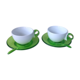 Queensberry Hunt Levien Guzzini cappuccino cups