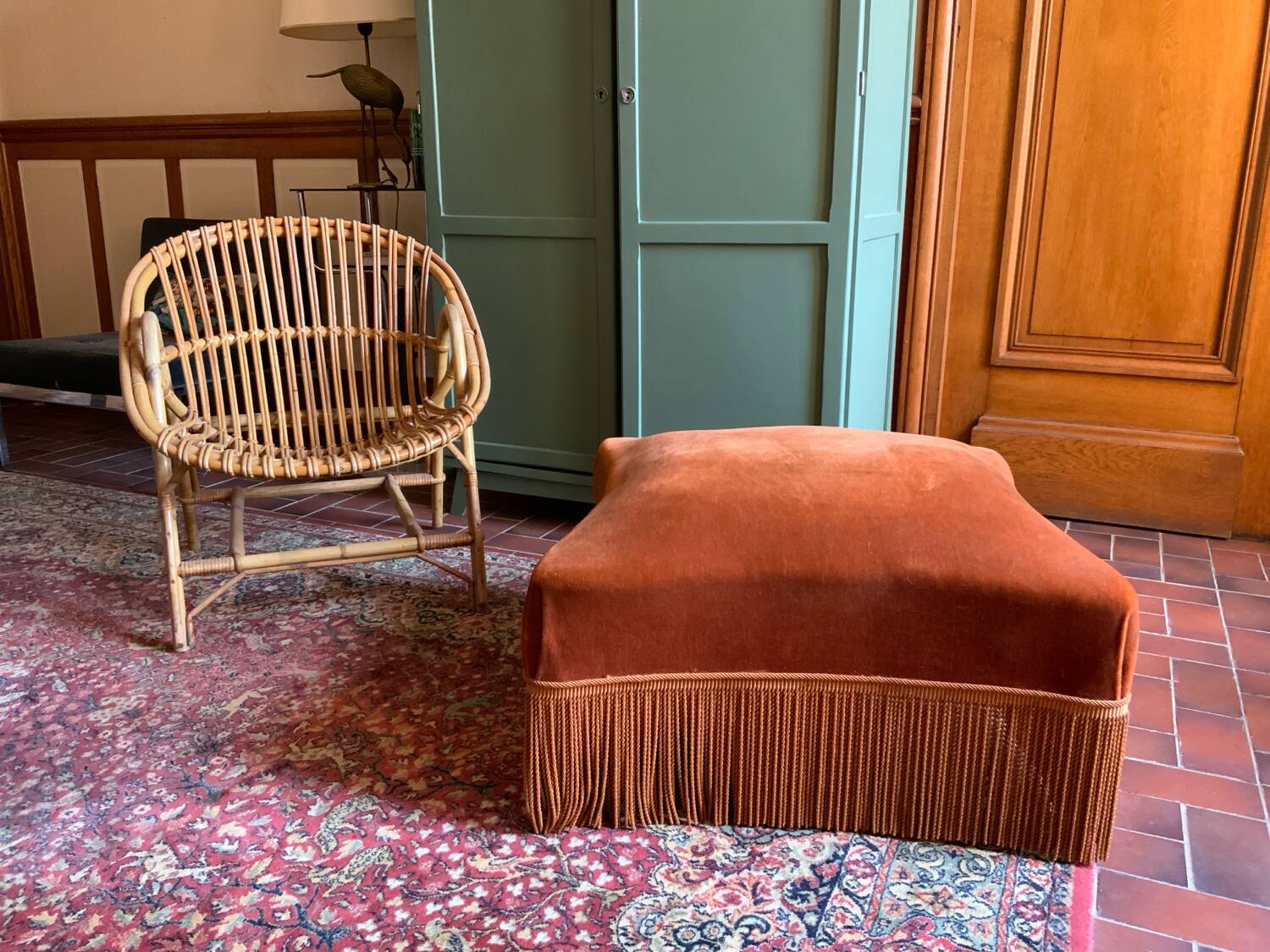 XL Ottoman Pouf Napoleon III