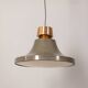 70s vintage chandelier in enamel metal  Italian design