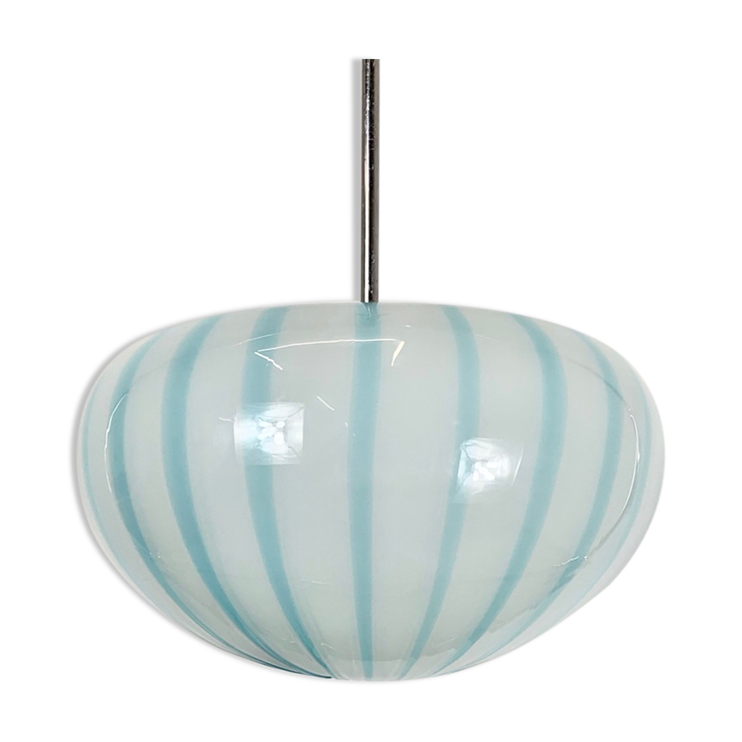 Italian Ceiling Lamp, Murano Glass  1960s