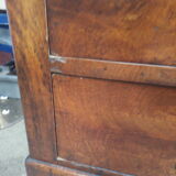 Louis Philippe Walnut chest of drawers