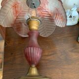 Kaelle lamp glass paste lampshade brass base