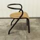 Pair of Mullca 300 chairs by Jacques Hitier 1949 restored