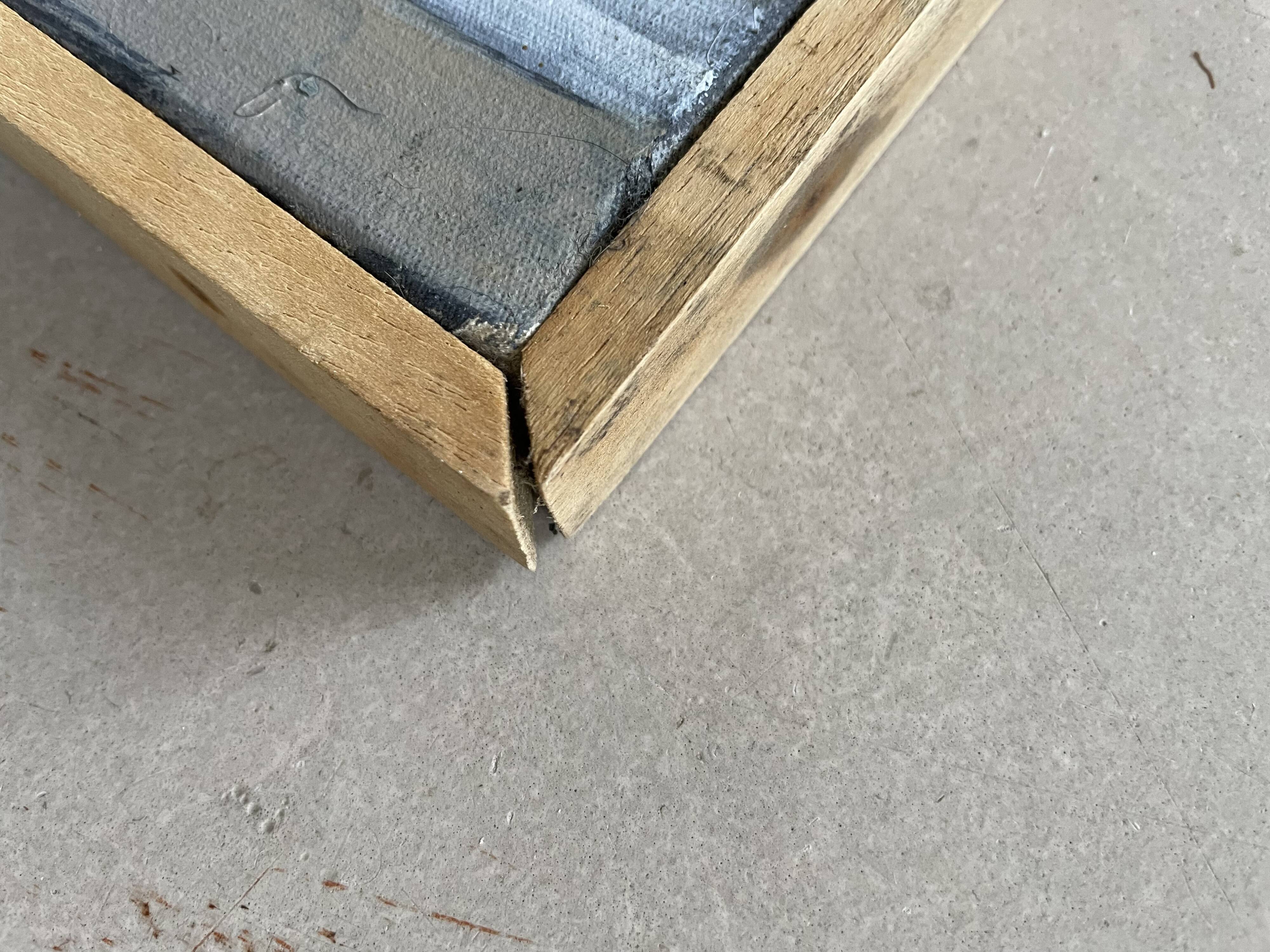 Oil on canvas signed Dimitri