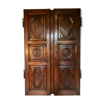 Pair of closet doors late 18th