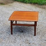 Scandinavian teak coffee table by Grete Jalk from the 70s
