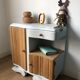 Antique Art Deco bedside table from the 1930s.