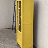 Glass-glazed Parisian wardrobe 1950