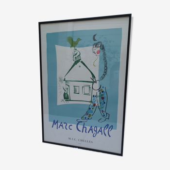 Affiche lithographiée de Marc Chagall