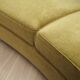 Green velour sofa, Danish design, 1960s, production: Denmark