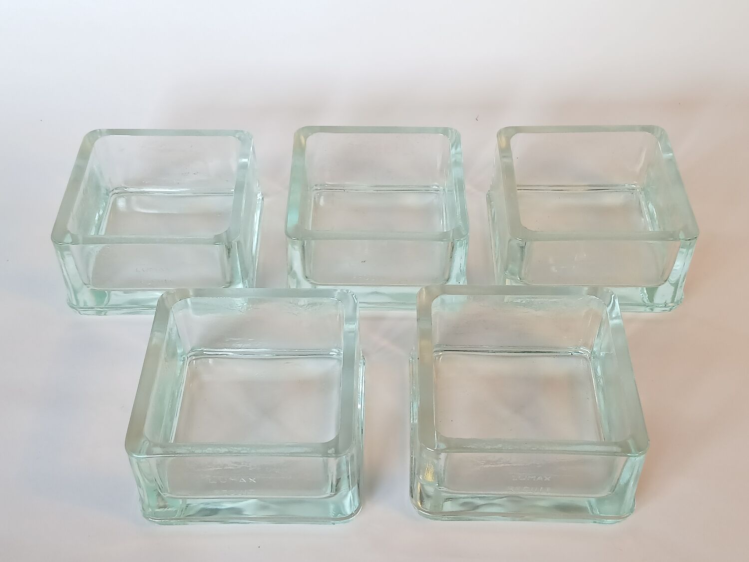 Lot de 5 vide-poches lumax grand format