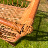 Wicker cradle