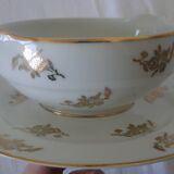 Sausage round porcelain Limoges sign p. parry old
