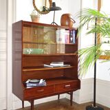 Scandinavian teak library from the 1960s