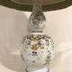 Lampe vase Quimper céramique peinte