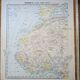 Printed in 1900, North-West Africa. Authentic Vintage.